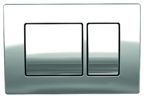 Keytec Flush plate Chrome